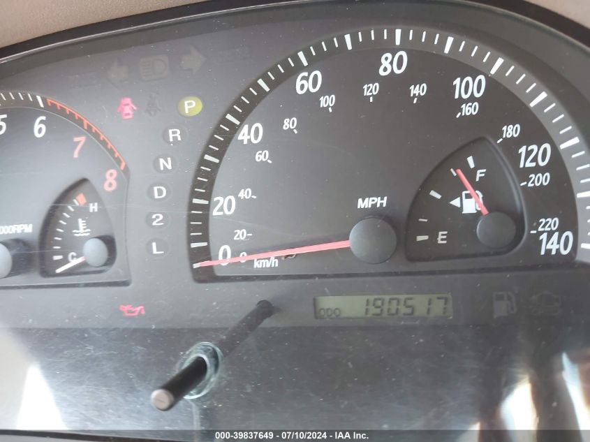 2004 Toyota Camry VIN: 4T1BE32K34U913727 Lot: 39837649