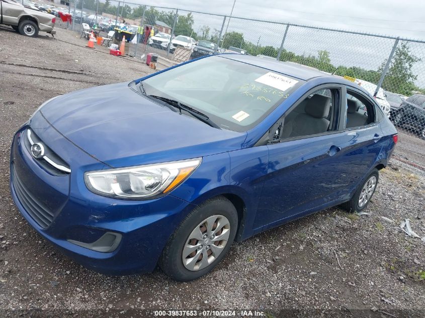 KMHCT4AE3GU947733 | 2016 HYUNDAI ACCENT