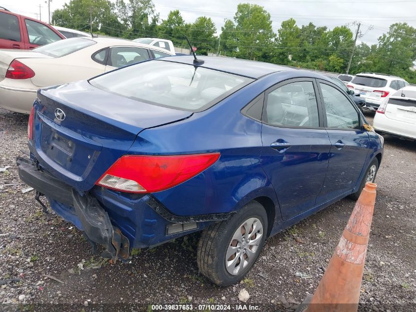 KMHCT4AE3GU947733 | 2016 HYUNDAI ACCENT