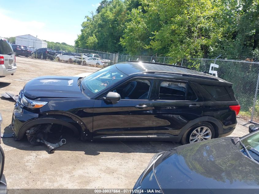 2021 Ford Explorer Xlt VIN: 1FMSK8DH3MGA68559 Lot: 39837664