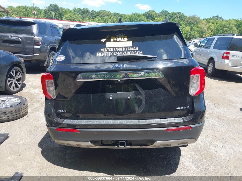 2021 Ford Explorer Xlt VIN: 1FMSK8DH3MGA68559 Lot: 39837664