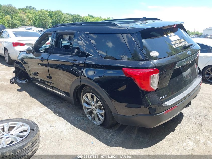 1FMSK8DH3MGA68559 2021 Ford Explorer Xlt