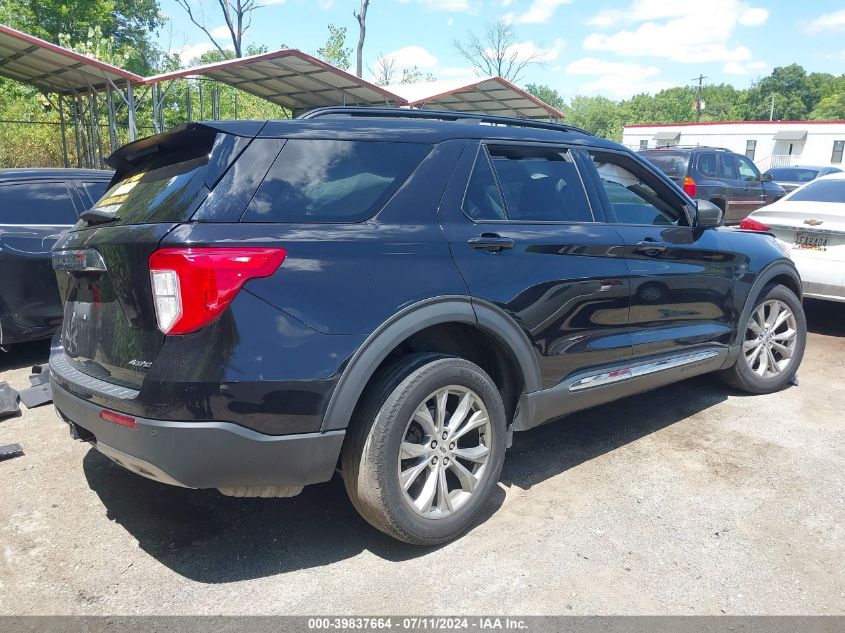 1FMSK8DH3MGA68559 2021 Ford Explorer Xlt