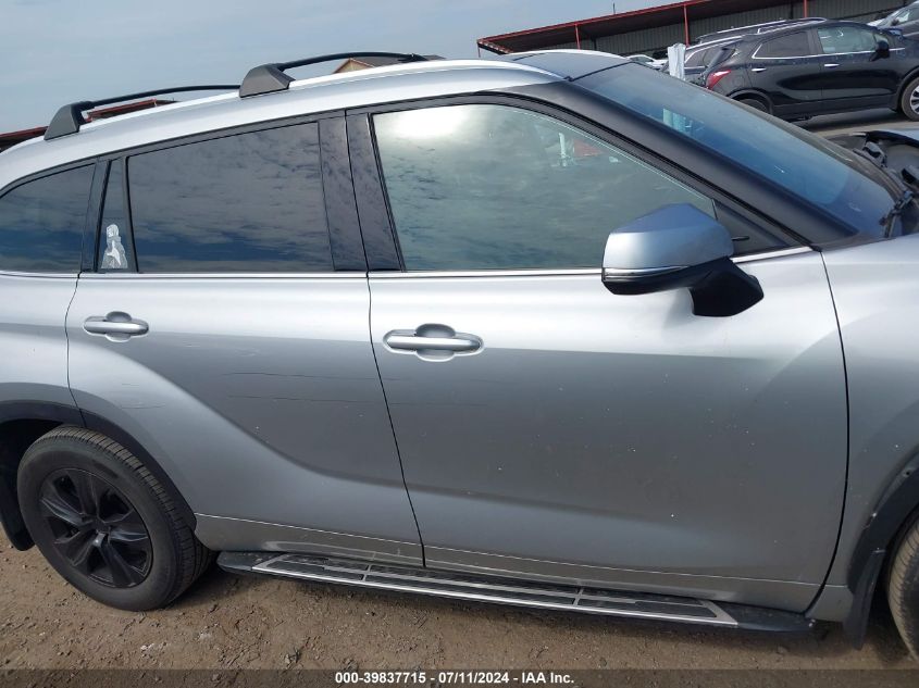 2021 Toyota Highlander Xle VIN: 5TDGZRAH7MS062088 Lot: 39837715