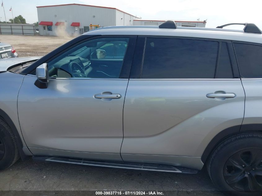 2021 Toyota Highlander Xle VIN: 5TDGZRAH7MS062088 Lot: 39837715