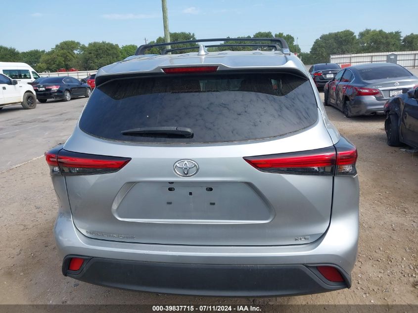 2021 Toyota Highlander Xle VIN: 5TDGZRAH7MS062088 Lot: 39837715