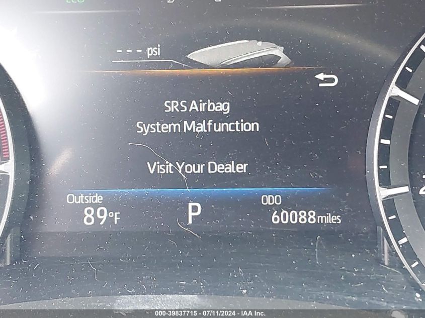 2021 Toyota Highlander Xle VIN: 5TDGZRAH7MS062088 Lot: 39837715