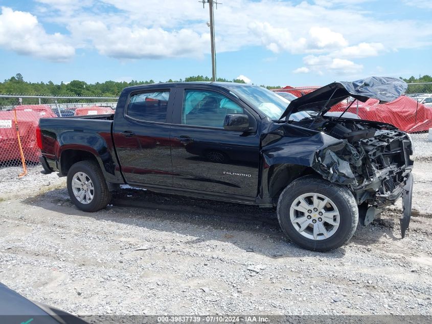 2022 Chevrolet Colorado 2Wd Short Box Lt VIN: 1GCGSCEN1N1248628 Lot: 39837739
