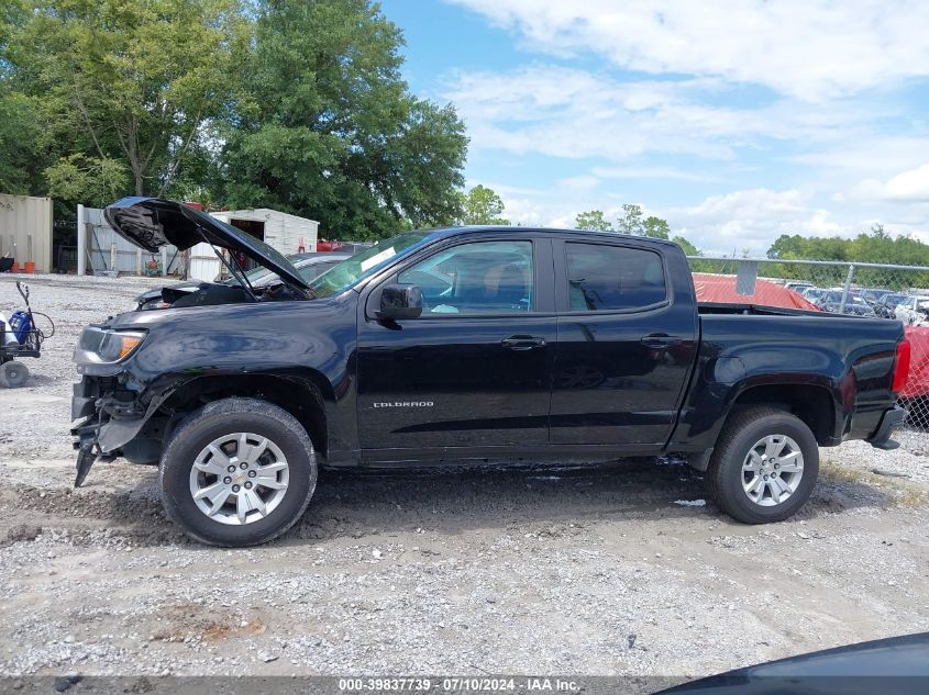 2022 Chevrolet Colorado 2Wd Short Box Lt VIN: 1GCGSCEN1N1248628 Lot: 39837739