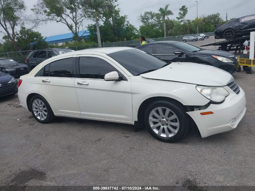 2010 Chrysler Sebring Limited VIN: 1C3CC5FB2AN135256 Lot: 39837742