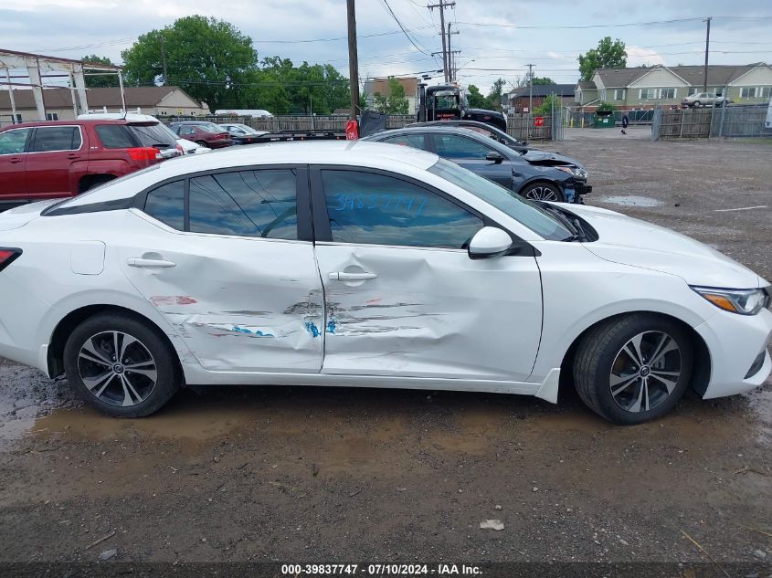 2020 Nissan Sentra Sv Xtronic Cvt VIN: 3N1AB8CV9LY212980 Lot: 39837747