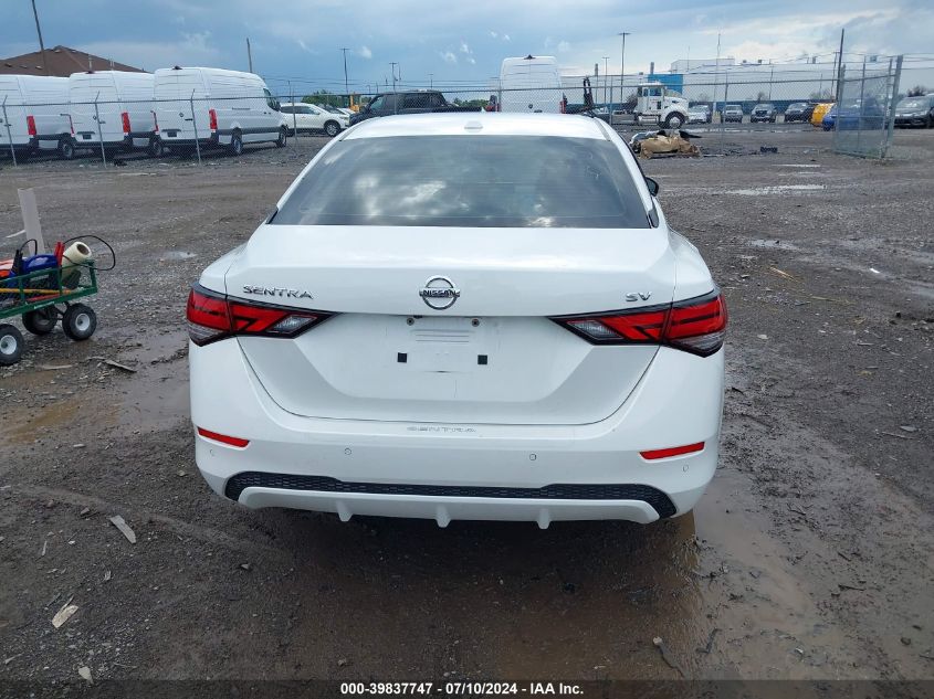 2020 Nissan Sentra Sv Xtronic Cvt VIN: 3N1AB8CV9LY212980 Lot: 39837747