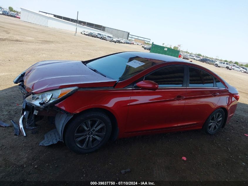 2012 Hyundai Sonata Gls VIN: 5NPEB4AC6CH384678 Lot: 39837750