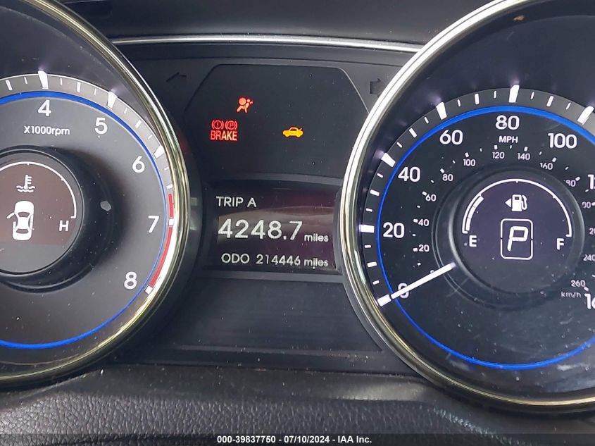 2012 Hyundai Sonata Gls VIN: 5NPEB4AC6CH384678 Lot: 39837750