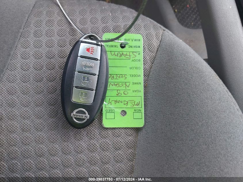 2008 Nissan Sentra 2.0 S VIN: 3N1AB61E28L700700 Lot: 39837753