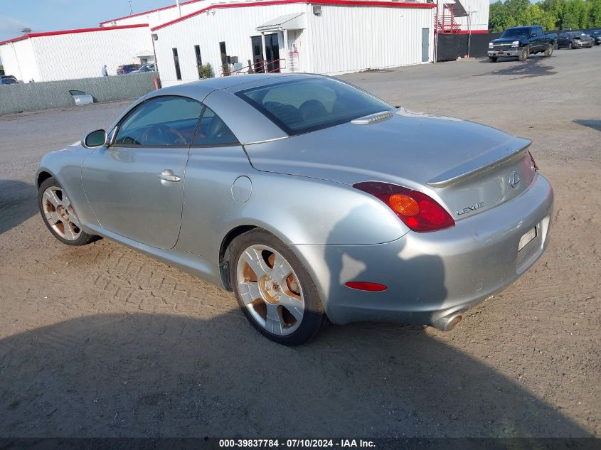 JTHFN48Y740057040 | 2004 LEXUS SC 430