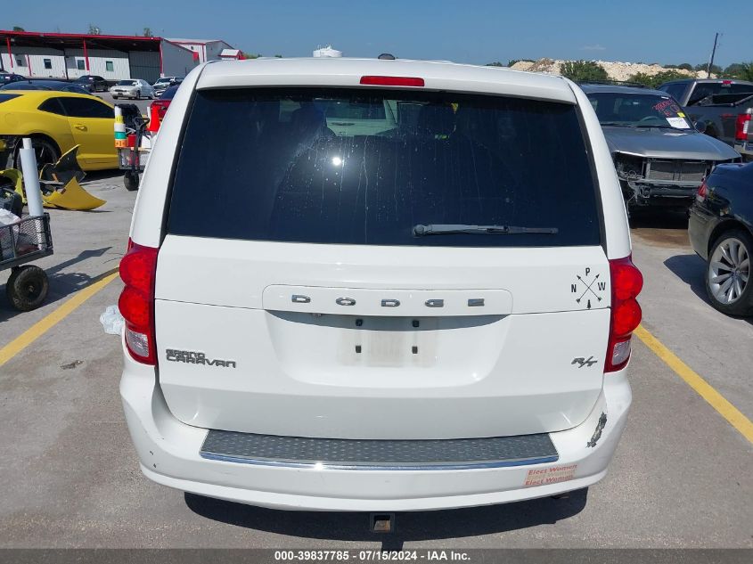 2012 Dodge Grand Caravan R/T VIN: 2C4RDGEGXCR308605 Lot: 39837785