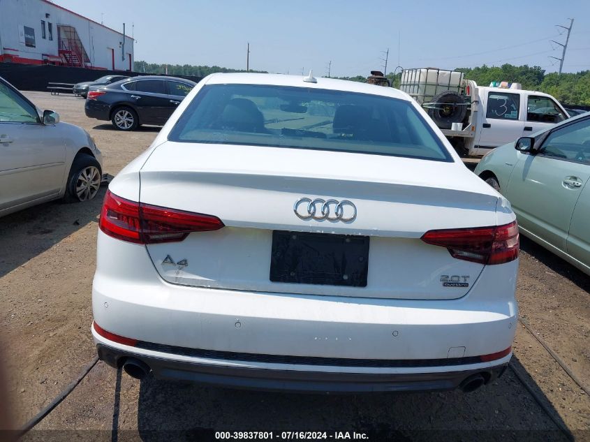 2017 AUDI A4 2.0T PREMIUM - WAUENAF49HN010111