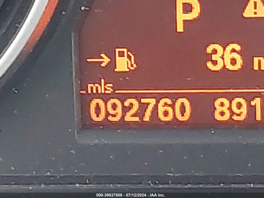 2008 BMW 328I VIN: WBAWL13578PX20491 Lot: 39837808