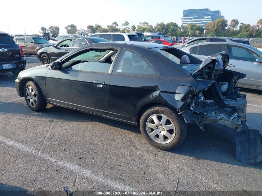 2003 Honda Civic Ex VIN: 1HGEM22983L053857 Lot: 39837826