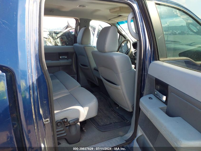 2007 Ford F-150 Xlt VIN: 1FTRW12W97FA18937 Lot: 39837829