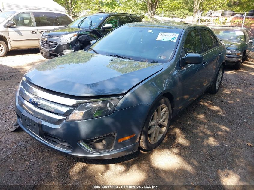 2012 Ford Fusion Sel VIN: 3FAHP0CG4CR127125 Lot: 39837839