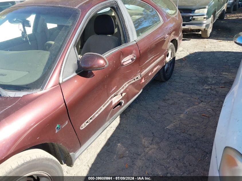 2000 Ford Taurus Se VIN: 1FAFP5821YA156682 Lot: 39837861