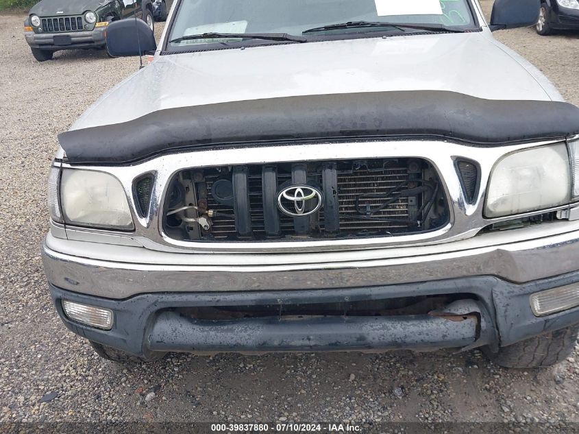 2002 Toyota Tacoma Base V6 VIN: 5TEHN72N72Z035496 Lot: 39837880