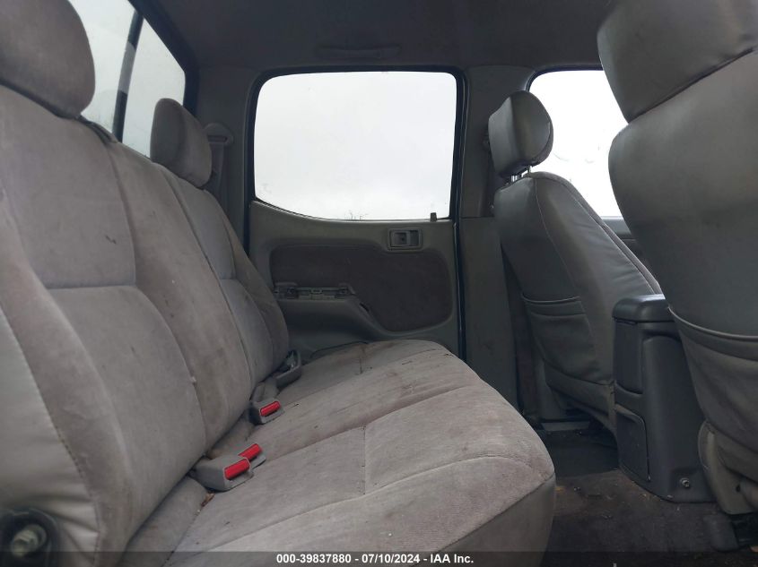 2002 Toyota Tacoma Base V6 VIN: 5TEHN72N72Z035496 Lot: 39837880