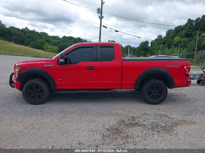 2016 Ford F150 Xl VIN: 1FTEX1EP0GFD16700 Lot: 39837894