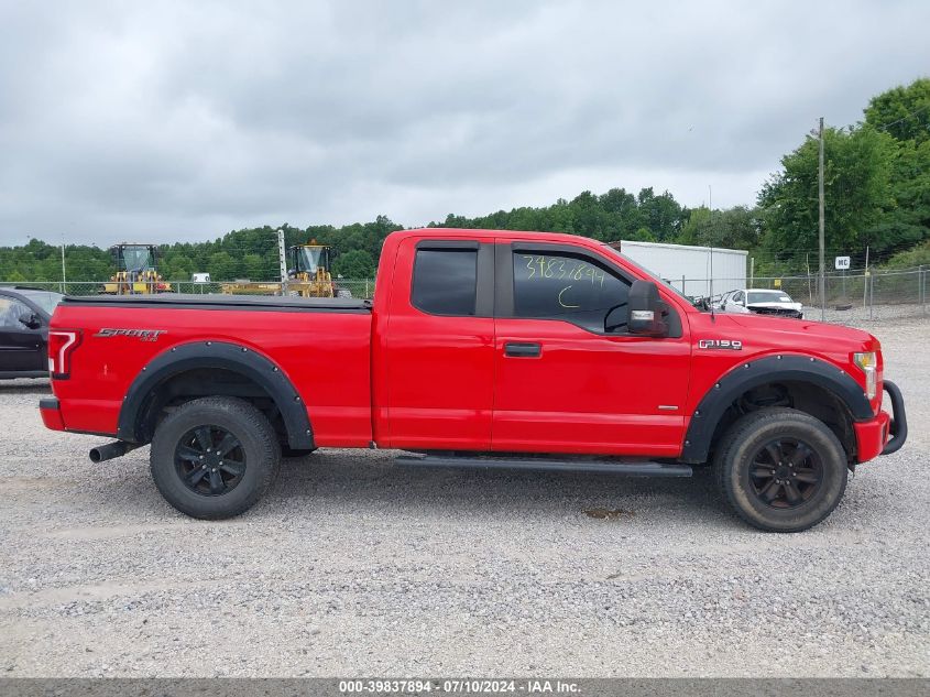 1FTEX1EP0GFD16700 | 2016 FORD F150