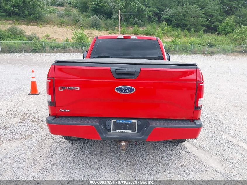 2016 Ford F150 Xl VIN: 1FTEX1EP0GFD16700 Lot: 39837894