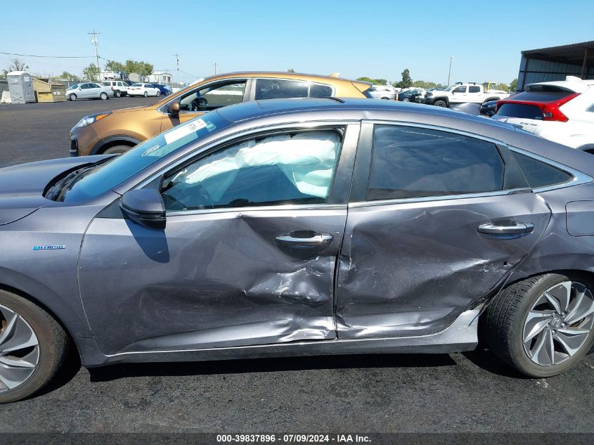 2019 Honda Insight Touring VIN: 19XZE4F95KE010782 Lot: 39837896