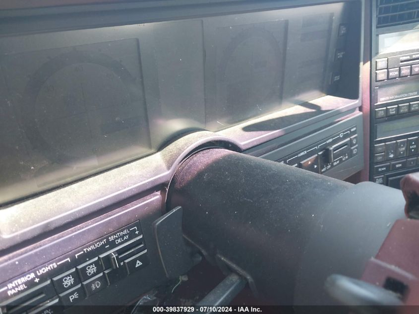 1987 Cadillac Allante VIN: 1G6VR3177HU101178 Lot: 39837929