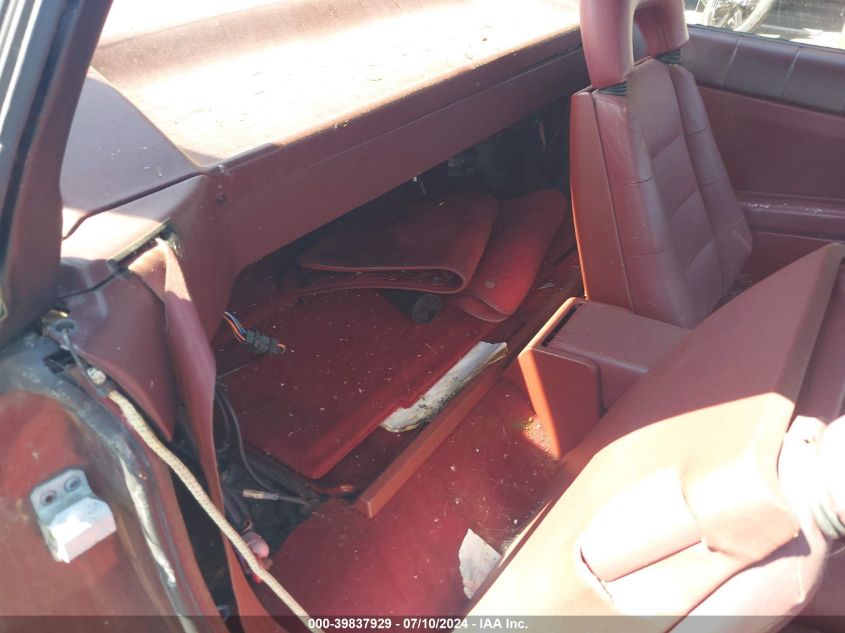 1987 Cadillac Allante VIN: 1G6VR3177HU101178 Lot: 39837929