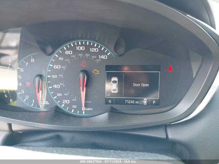 2018 Chevrolet Trax Lt VIN: 3GNCJLSB2JL270000 Lot: 39837934