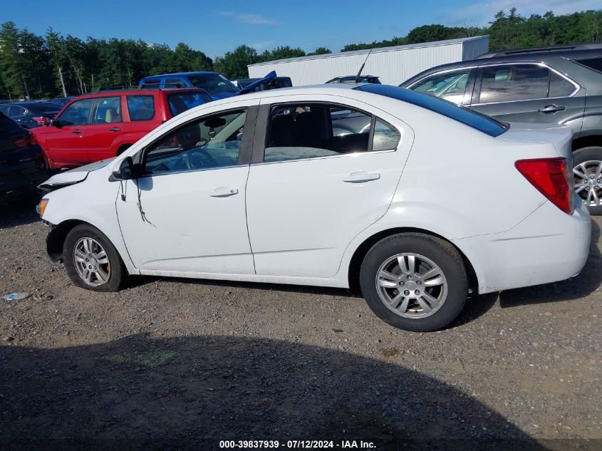 2013 Chevrolet Sonic Lt Auto VIN: 1G1JC5SB6D4108041 Lot: 39837939