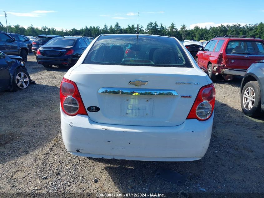 2013 Chevrolet Sonic Lt Auto VIN: 1G1JC5SB6D4108041 Lot: 39837939