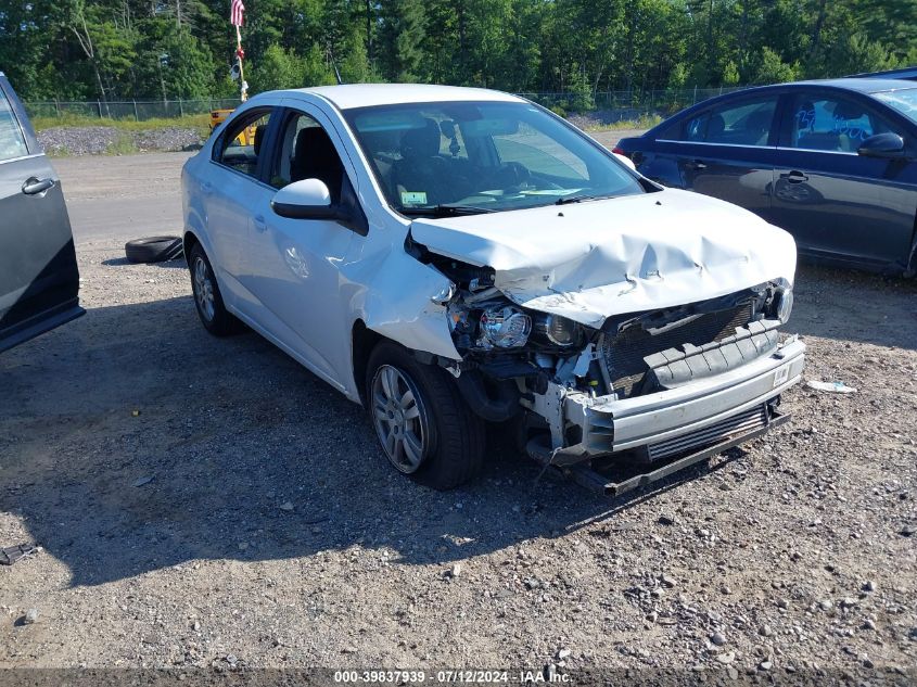 2013 Chevrolet Sonic Lt Auto VIN: 1G1JC5SB6D4108041 Lot: 39837939