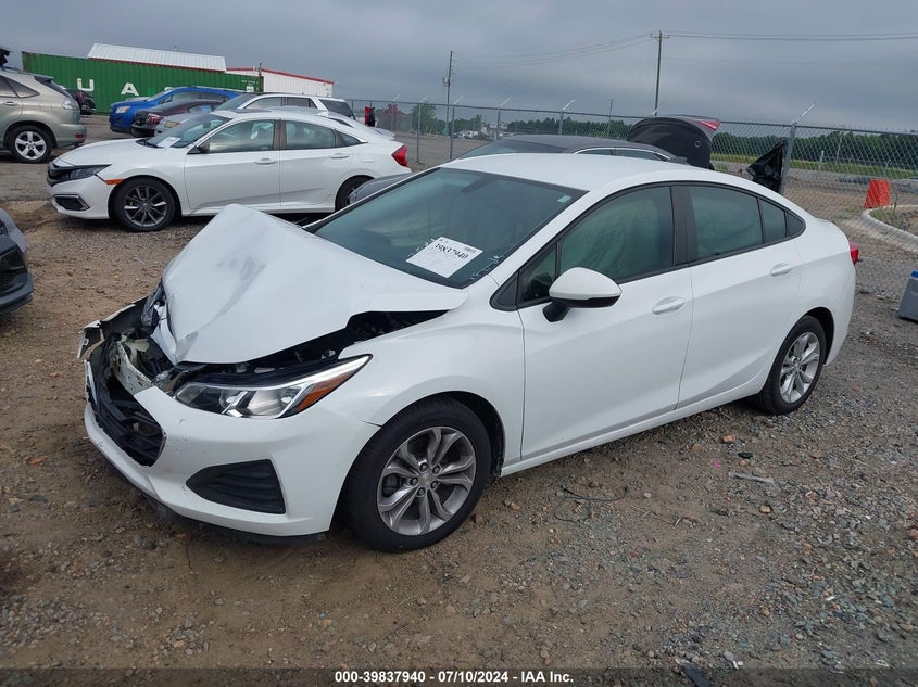 2019 CHEVROLET CRUZE LS - 1G1BC5SM8K7108429