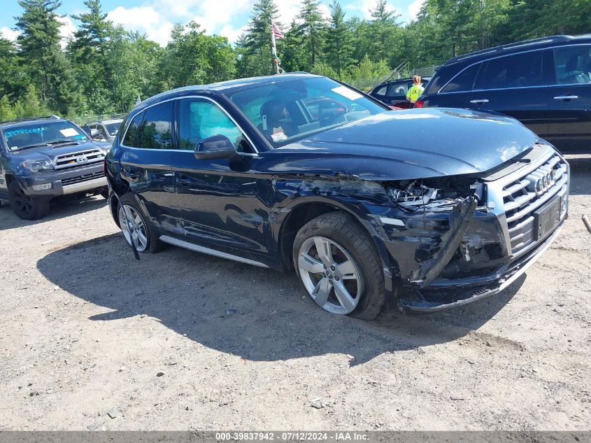 2018 Audi Q5 Premium Plus VIN: WA1BNAFY6J2227691 Lot: 39837942