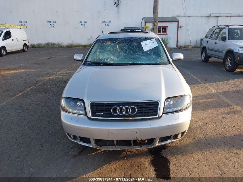 2004 Audi A6 2.7T S-Line VIN: WAUCD64B14N100615 Lot: 39837941