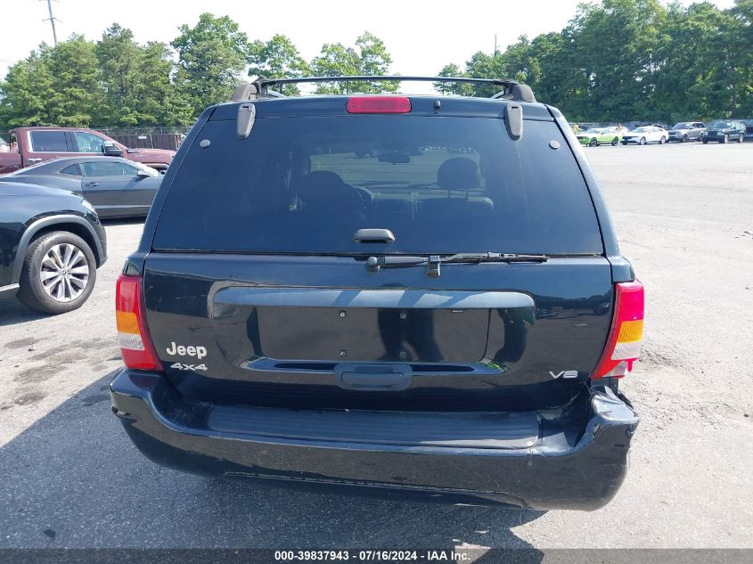 2004 Jeep Grand Cherokee Laredo VIN: 1J4GW48N74C334285 Lot: 39837943