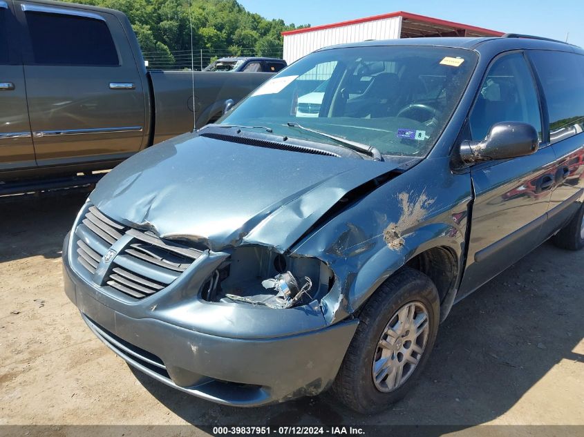 2006 Dodge Grand Caravan Se VIN: 1D4GP24R36B635437 Lot: 39837951