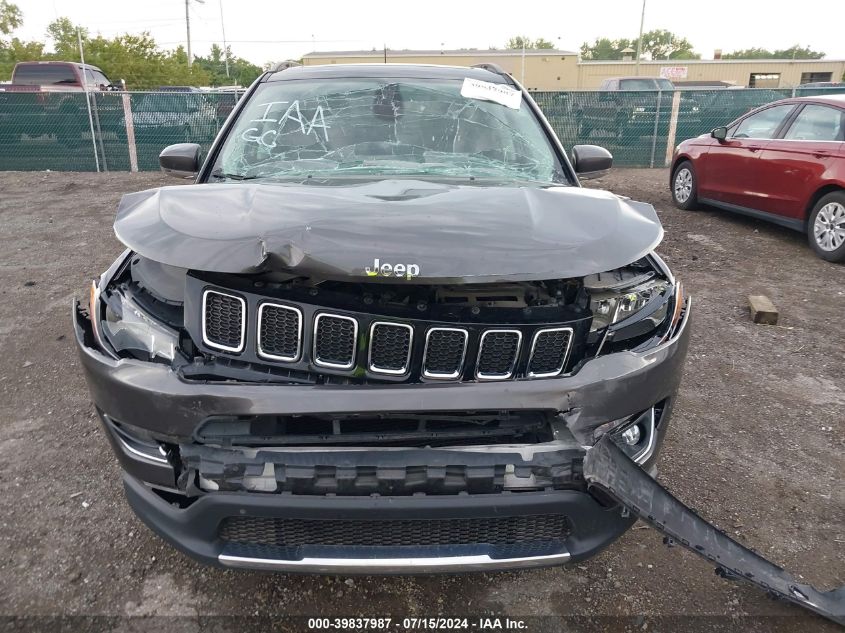 2018 Jeep Compass Limited 4X4 VIN: 3C4NJDCB6JT151033 Lot: 39837987