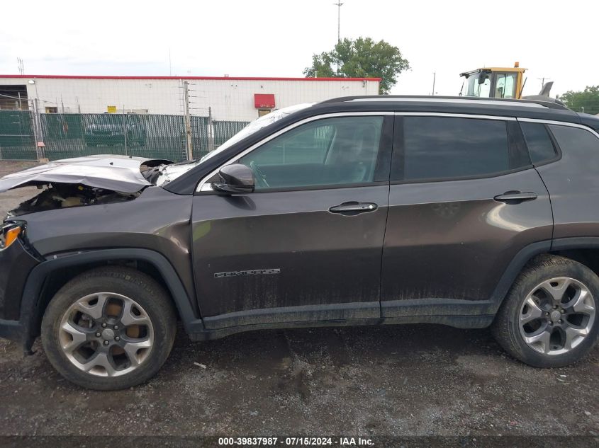 2018 Jeep Compass Limited 4X4 VIN: 3C4NJDCB6JT151033 Lot: 39837987