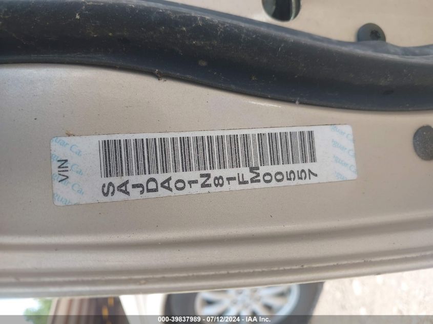 2001 Jaguar S-Type 3.0L V6 VIN: SAJDA01N81FM00557 Lot: 39837989