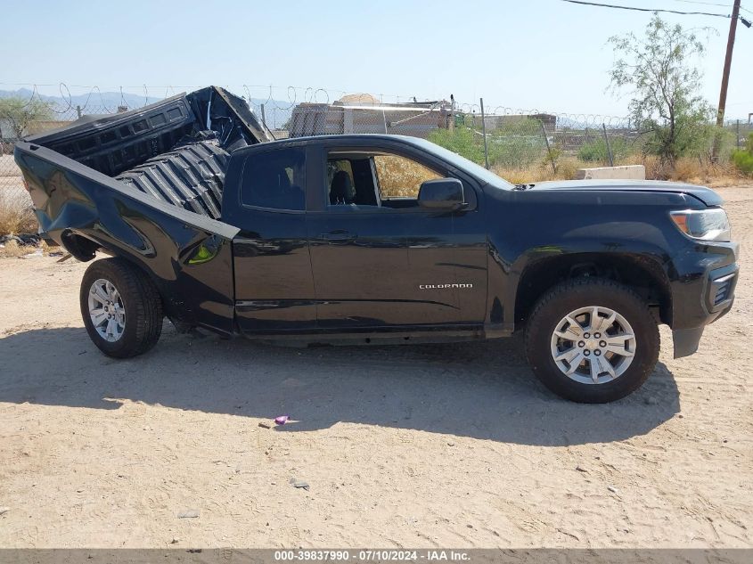 2021 Chevrolet Colorado 2Wd Long Box Lt VIN: 1GCHSCEAXM1278436 Lot: 39837990