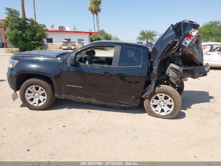 2021 Chevrolet Colorado 2Wd Long Box Lt VIN: 1GCHSCEAXM1278436 Lot: 39837990