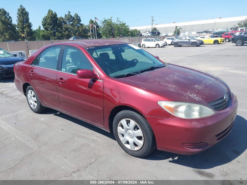 2004 Toyota Camry Le VIN: 4T1BE32K64U352181 Lot: 39838004